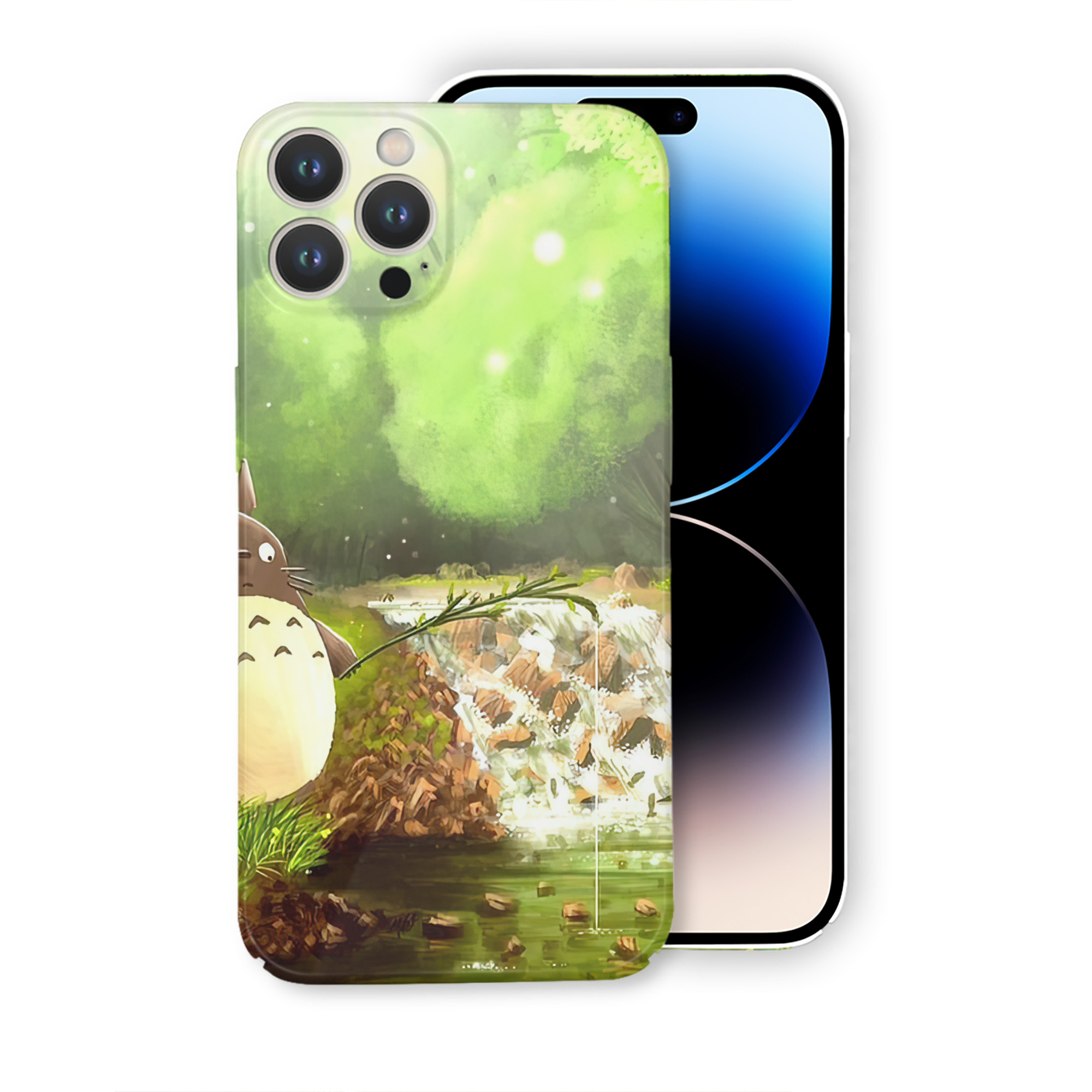 （画像用） となりのトトロ 草壁メイ 草壁サツキ My Neighbor Totoro Satsuki Kusakabe Mei Kusakabe 【iPhone 14シリーズ対応】ハードケース